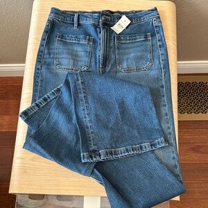 Ann Taylor Blue Flare Women's Jeans